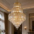 Crystal Cascade Grand Pendant Chandelier