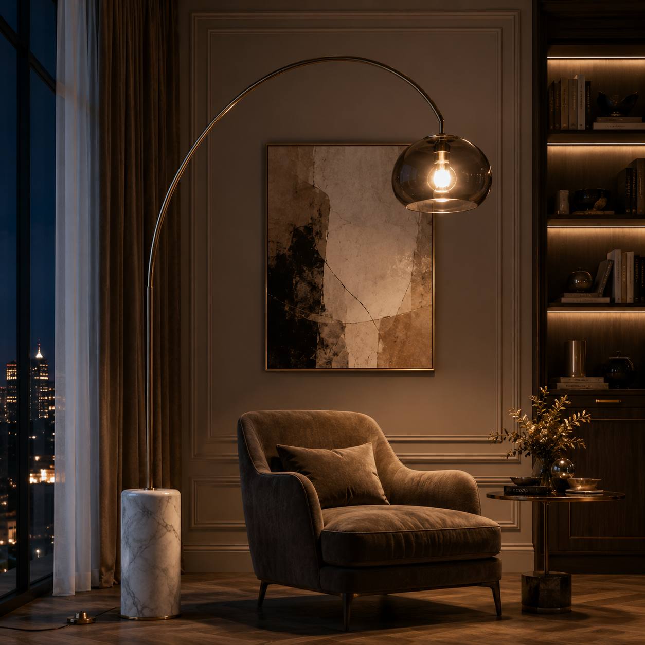 Arc de Triomphe Luxury Floor Lamp